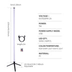 Liora Corner Mood Floor Lamp With Smart LED And Bluetooth