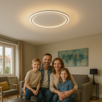 Nordhavn Dimmable Scandinavian LED Ceiling Light In Warm White For Living Room Dining Room And Hallway