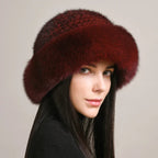 Aurelia Mink Fur Hat | Luxe Winter Accessory For Cold