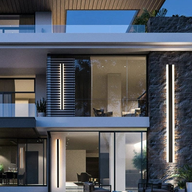 Nora Smart Outdoor LED Wall Light Sensor, Remote, Dimmable