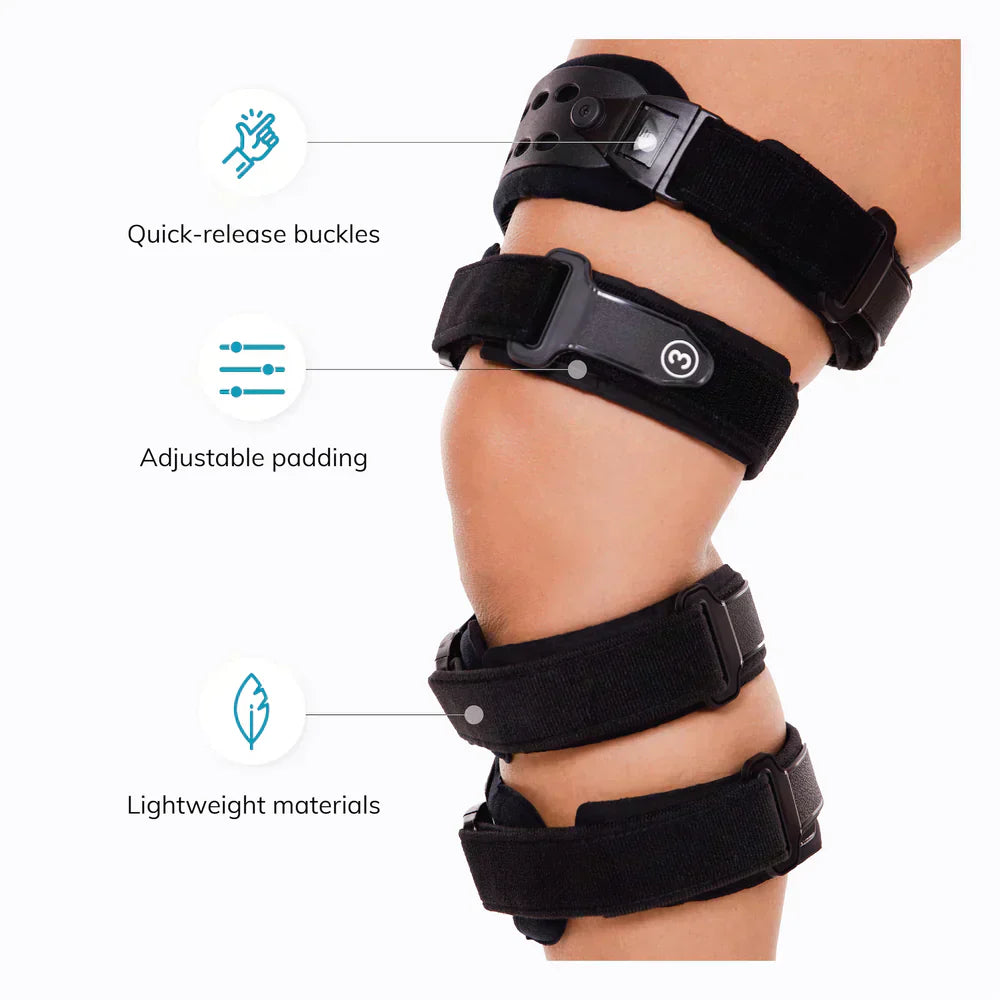 NovaGuard Knee Unloader Brace Medial-Lateral Support