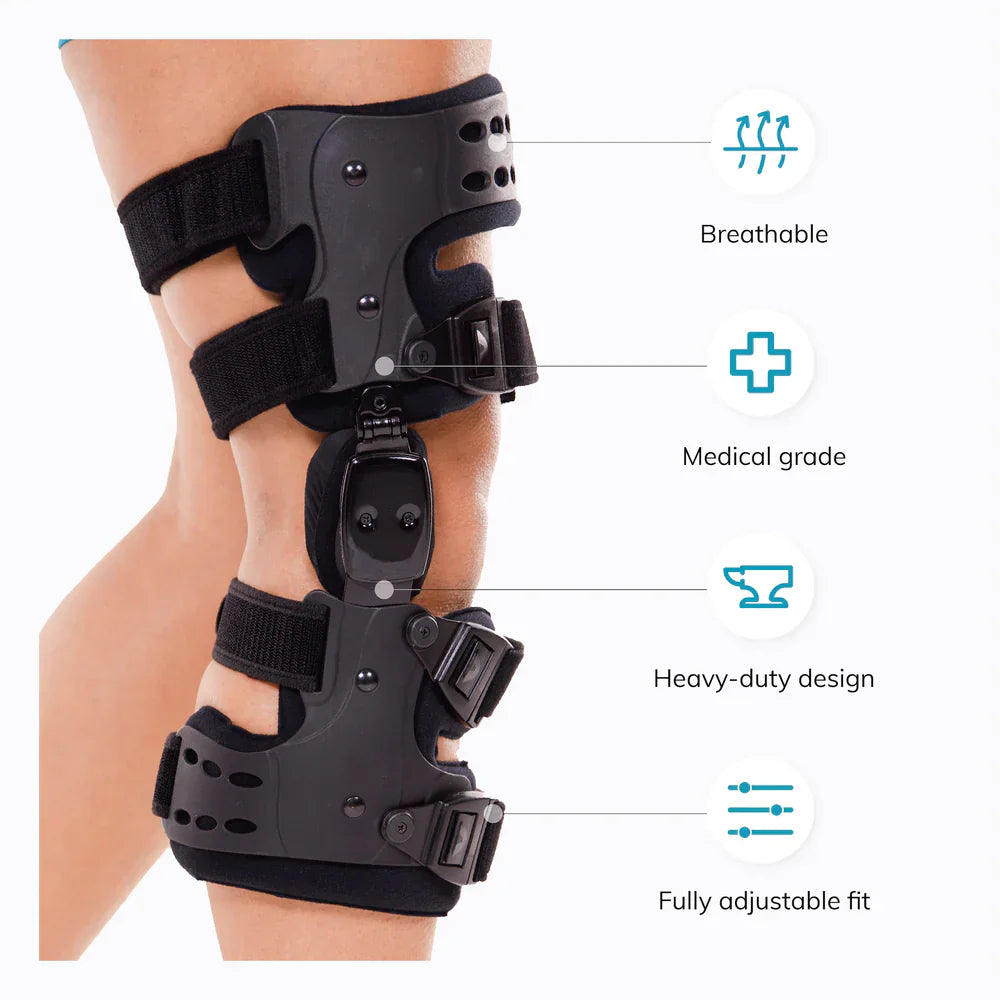 NovaGuard Knee Unloader Brace Medial-Lateral Support