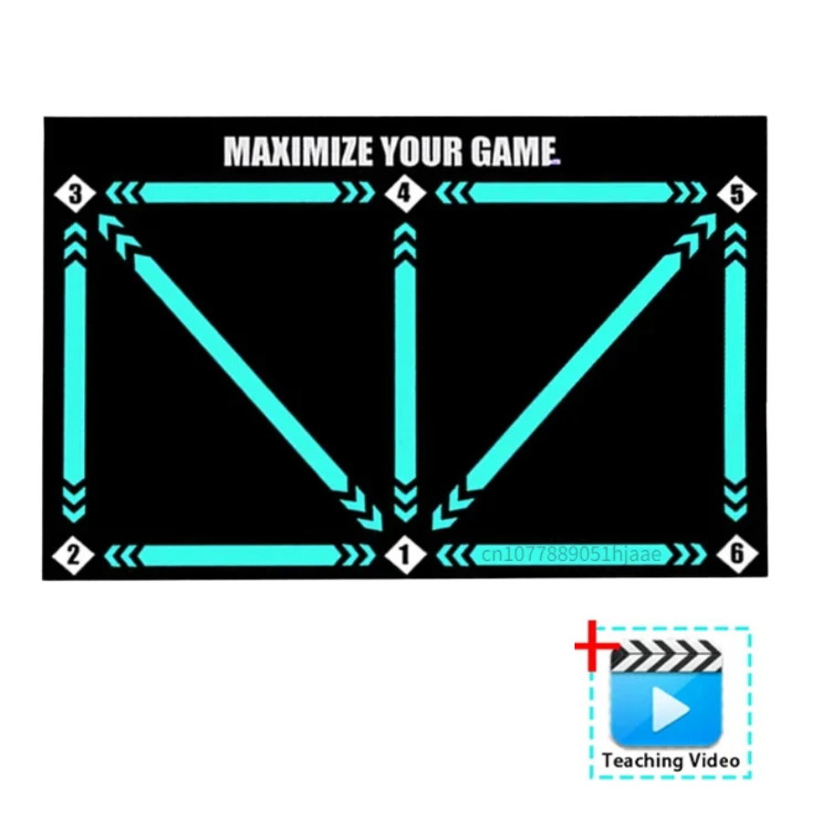 Gridiron Pro Training Mat and Video Drill Program Bundle