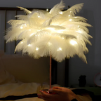 NovaFeather Lamp with Soft Glow for Elegant Home Decor