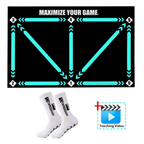 Gridiron Pro Training Mat and Video Drill Program Bundle