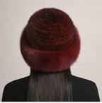 Aurelia Mink Fur Hat | Luxe Winter Accessory For Cold