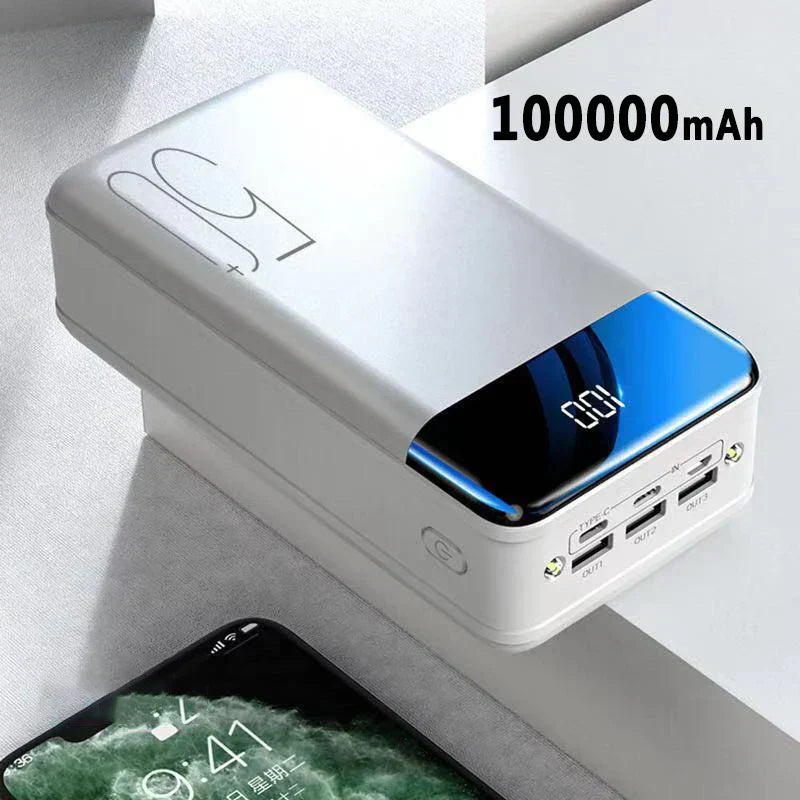 NovaCharge 100000mAh Power Bank With Fast Charging Tech