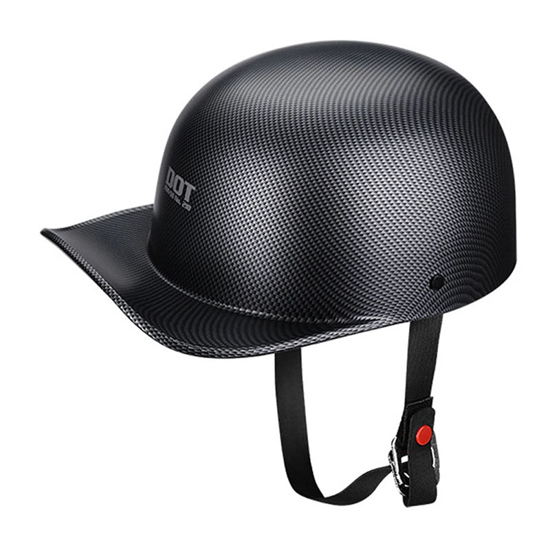 CapPulse Baseball Cap DOT Motorcycle Helmet With Comfort Fit