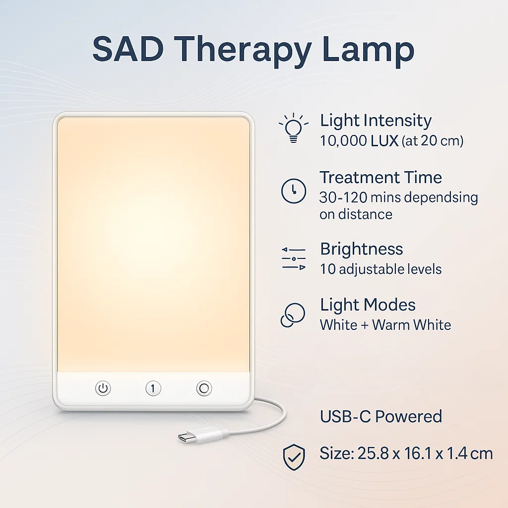 BrightMorn SAD Light | Light Therapy For Mood And Energy