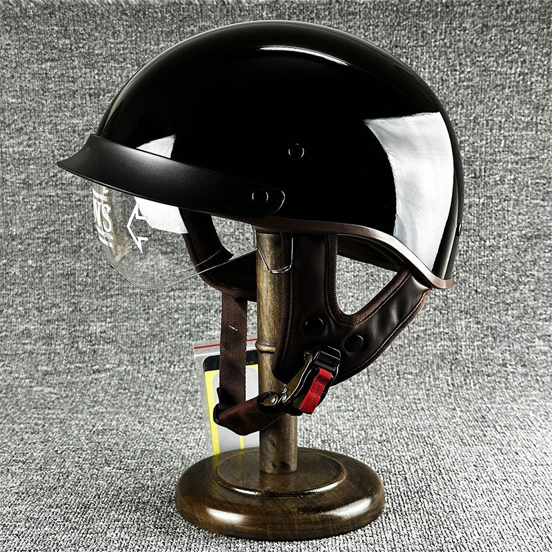 NovaRidge Urban Half Helmet With Quick Release Safety