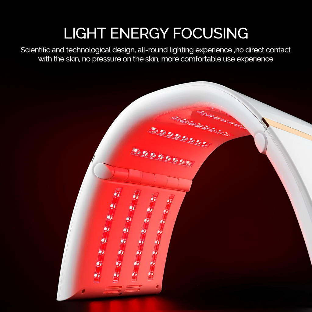 Seven-Color PDT LED Photon Light Therapy Device for Face