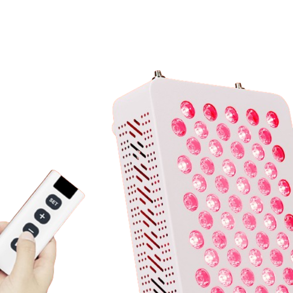 Pannello da Tavolo LumaNova a Luce Rossa con Regolazione e Pulsazione