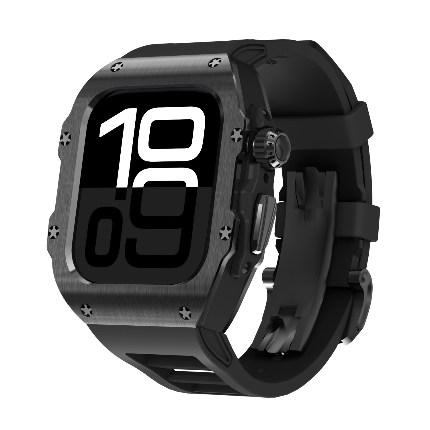 LumaGuard Electroplated Fluoroelastomer Band for Apple Watch