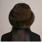 Aurelia Mink Fur Hat | Luxe Winter Accessory For Cold