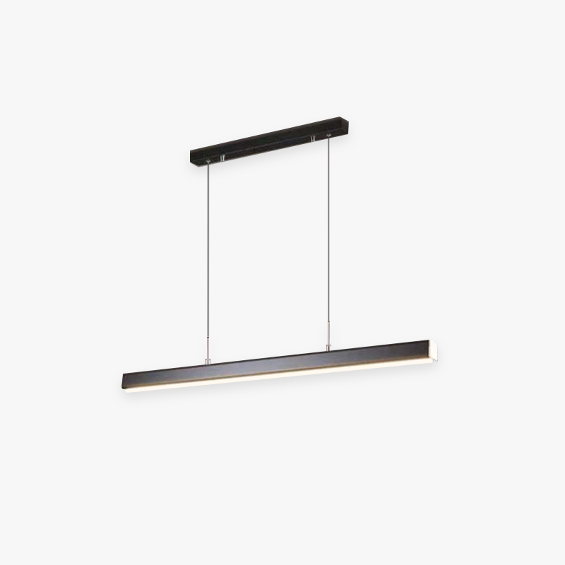 Averin Industrial LED Pendant Light, Adjustable Height