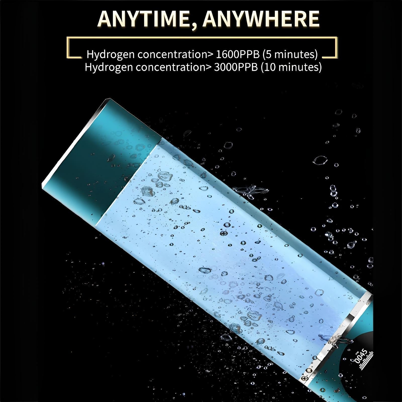 HydroPulse 5000ppb Hydrogen Ionizer Water Bottle Elite