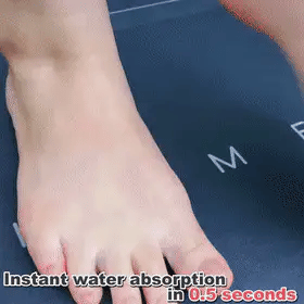 Marivelle Quick Dry Super Absorbent Bath Mat - Soft Luxury Bathroom Rug For Fast Drying And Freshness