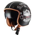 AeroNova Open-Face Helmet KB2 With Featherlight ABS Shell