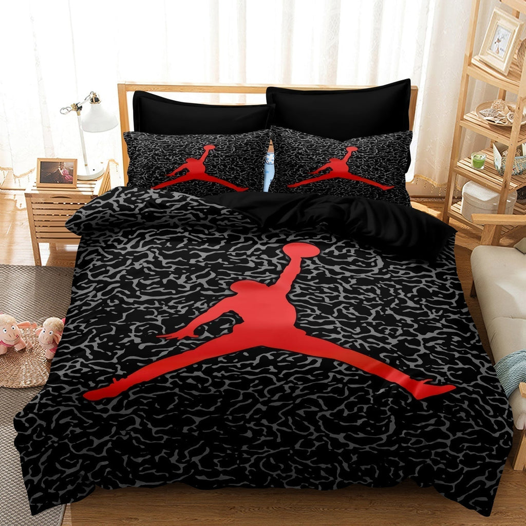 HoopPulse Kids and Teens Basketball Duvet Cover Set