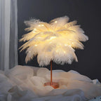 NovaFeather Lamp with Soft Glow for Elegant Home Decor