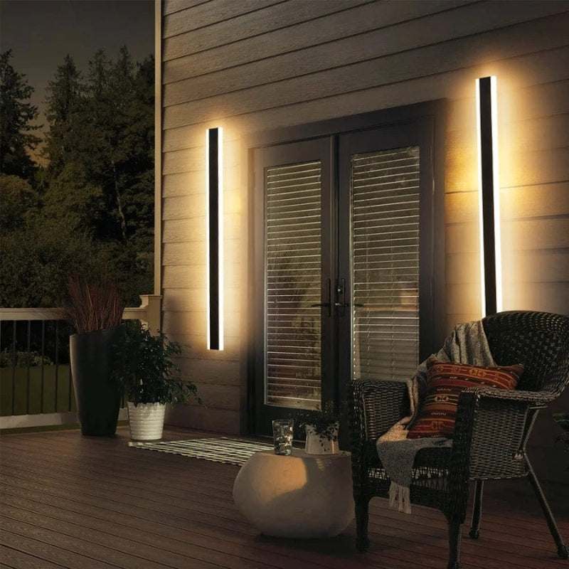 Nora Smart Outdoor LED Wall Light Sensor, Remote, Dimmable