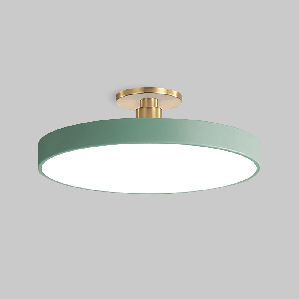 Kirrea Modern LED Semi-Flush Ceiling Light For Dining Rooms