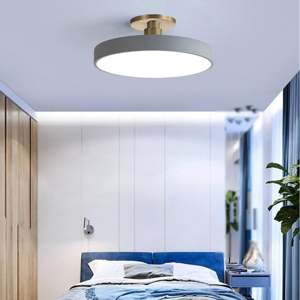 Kirrea Modern LED Semi-Flush Ceiling Light For Dining Rooms