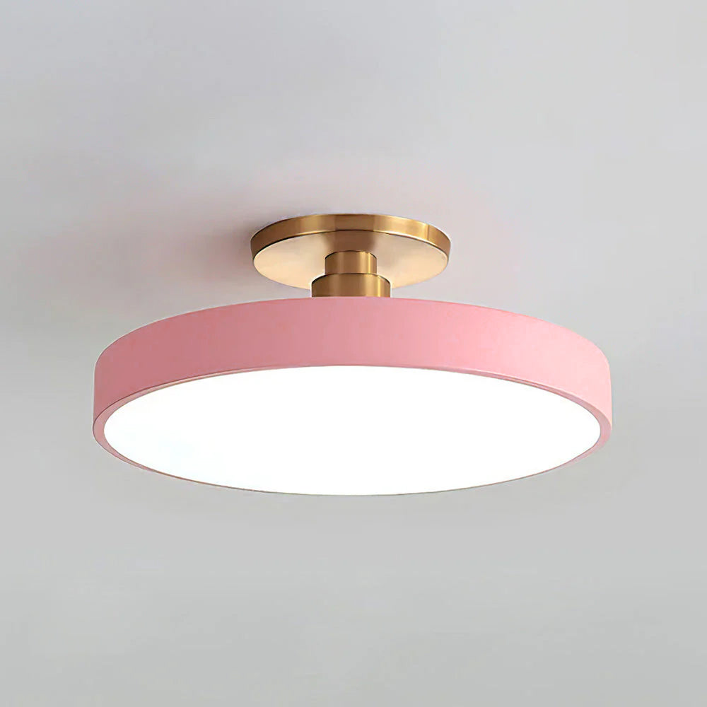 Kirrea Modern LED Semi-Flush Ceiling Light For Dining Rooms