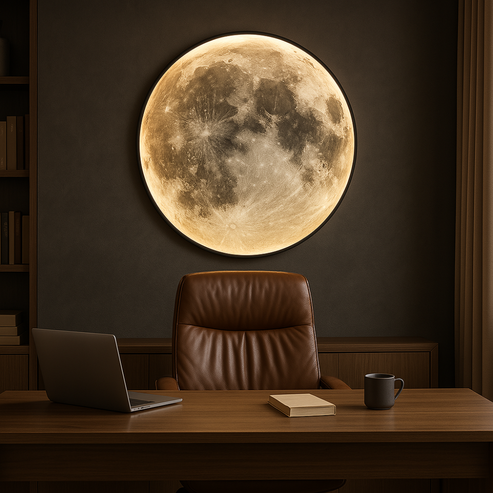 Lunara Dimmable Magical Moon Atmosphere Lamp For Ambient Lighting In Bedroom And Living Room