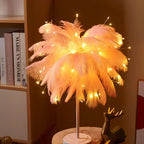 NovaFeather Lamp with Soft Glow for Elegant Home Decor