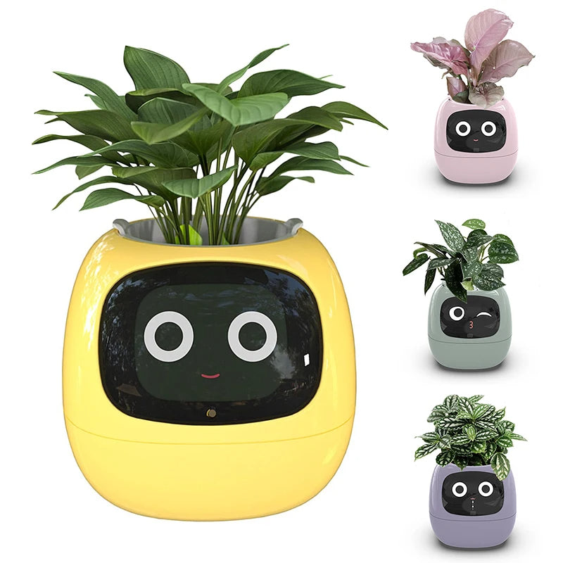 LumaGrow AI Planter: 7 Sensors for Easy Indoor Gardening