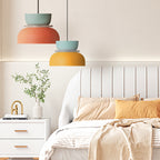 Scandi Color Block Pendant Lamp For Kitchen And Dining