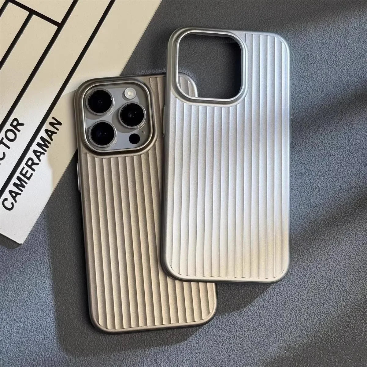 ApexGuard Titanium iPhone Case with Slim Grip and Shield