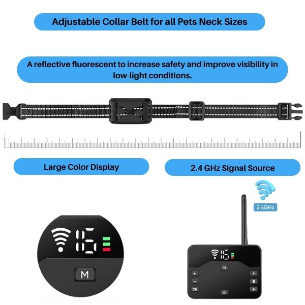 PawGuard 2-in-1 Wireless Dog Collar And Fence System
