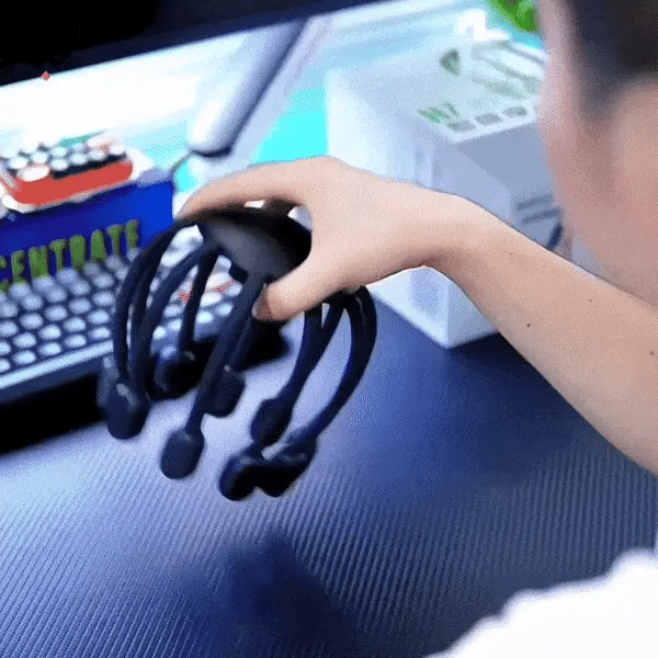 NovaPulse Head Massager With Acupressure And Vibration