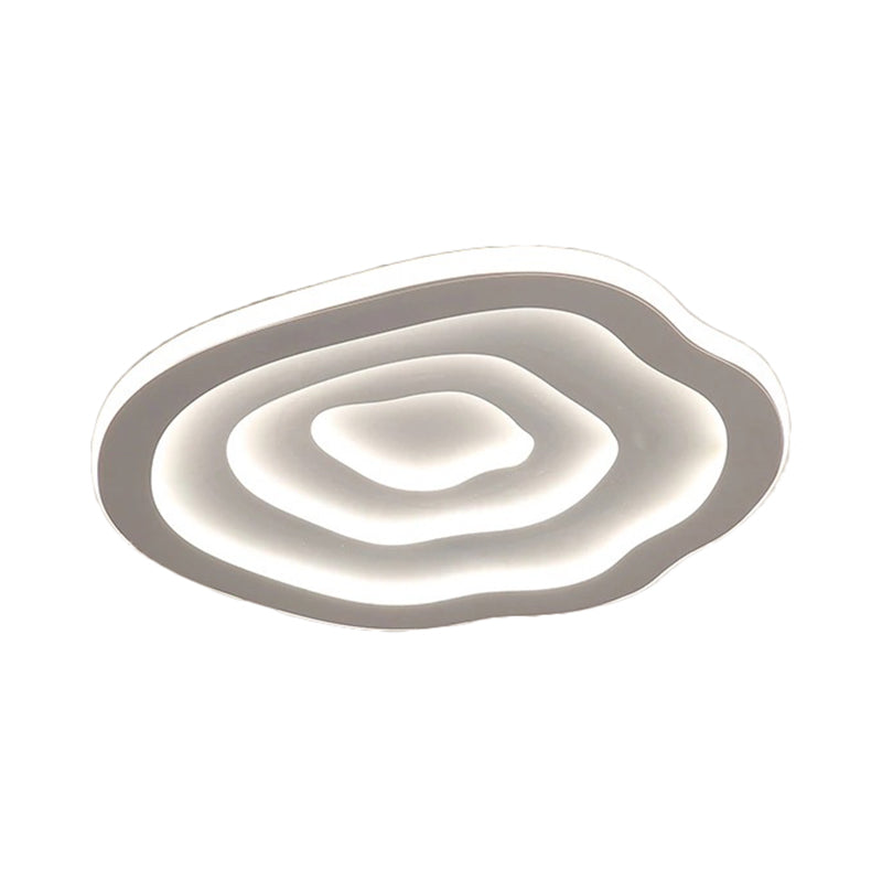 LumaWaves Wavy Acrylic Ceiling Light Warm White LED