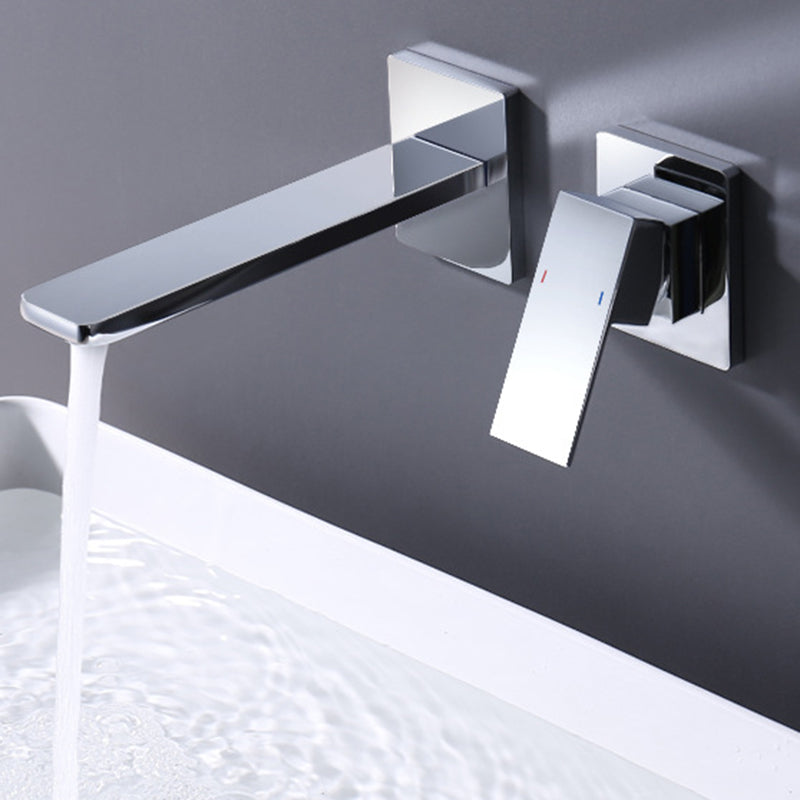 ArcLine Concealed Wall-Mount Sink Faucet, One-Handle