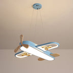 AeroNest Kids LED Airplane Pendant Light for Bedroom