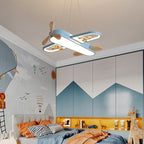 AeroNest Kids LED Airplane Pendant Light for Bedroom