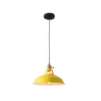 Iriselle Morandi Metal Pendant Light Colorful Glow