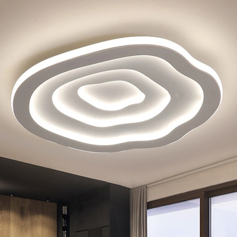 LumaWaves Wavy Acrylic Ceiling Light Warm White LED