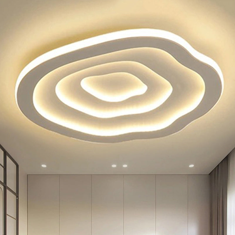 LumaWaves Wavy Acrylic Ceiling Light Warm White LED