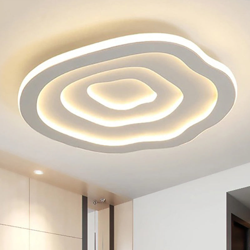 LumaWaves Wavy Acrylic Ceiling Light Warm White LED