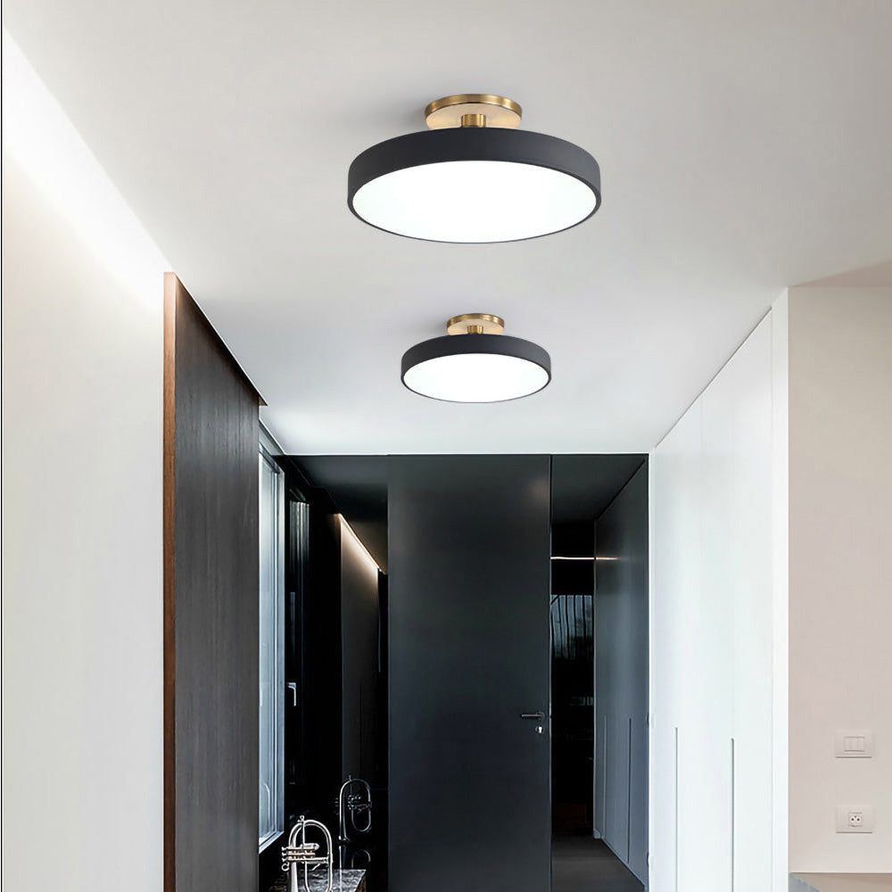 Kirrea Modern LED Semi-Flush Ceiling Light For Dining Rooms