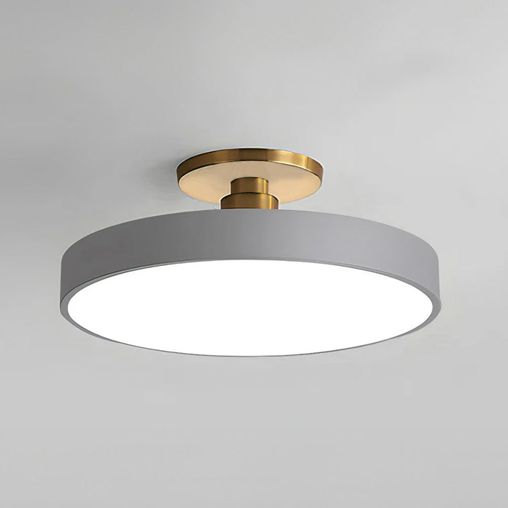 Kirrea Modern LED Semi-Flush Ceiling Light For Dining Rooms