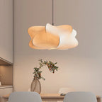 Kinora Linen And Silk Wabi-Sabi Minimalist Pendant Lamp