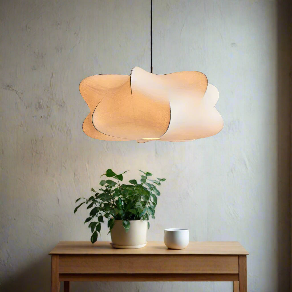 MoriSilk Wabi Sabi Pendant Lamp For Ambient Home Decor