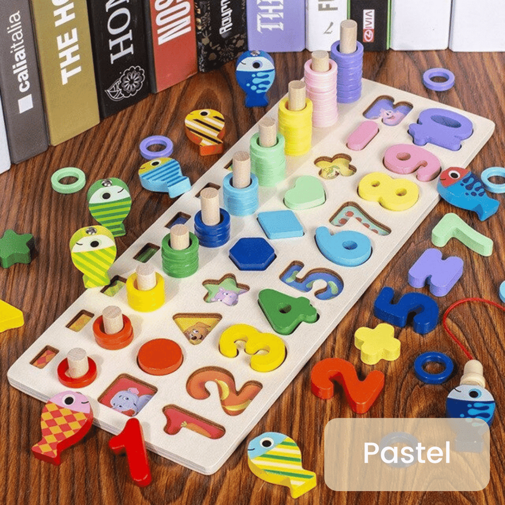 LumenPlay Montessori Skill Board for Early Learning