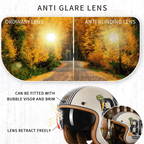 AeroNova Open-Face Helmet KB2 With Featherlight ABS Shell