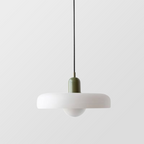 Arkea | Colored Glass Pendant Light With Adjustable Height